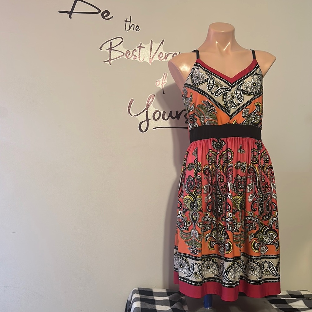 Multicolored dress